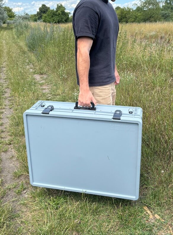 PlugVan Bathroom Module - mobile bathroom for on the road - PlugVan